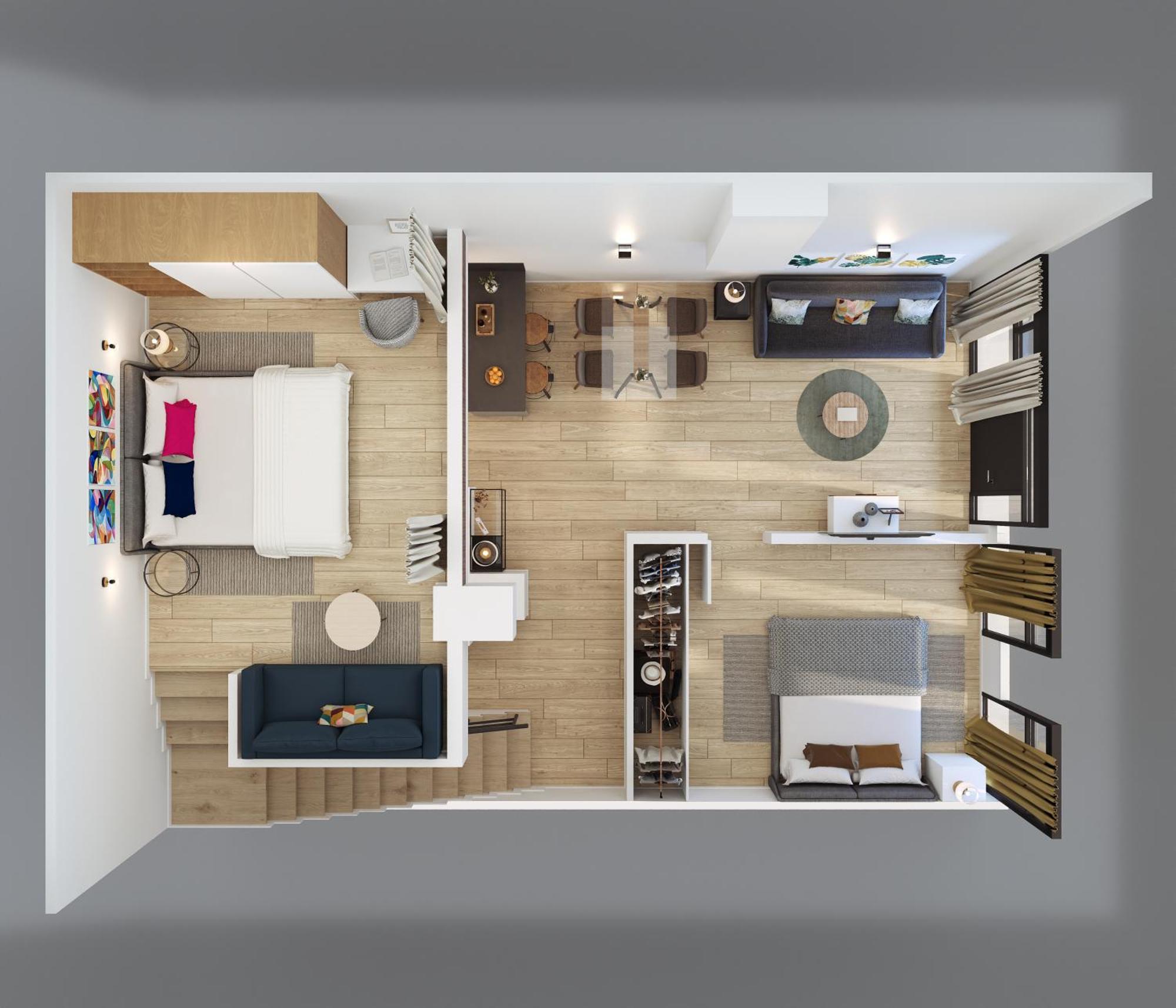 Duplex Moderno Y Acogedor Junto A Atocha Apartment Madrid Exterior photo