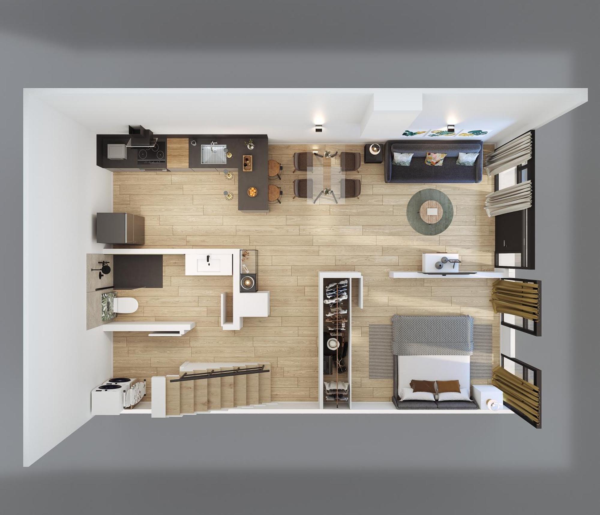 Duplex Moderno Y Acogedor Junto A Atocha Apartment Madrid Exterior photo